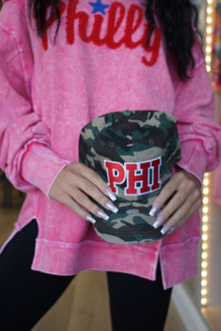 PHI Camo Baseball Hat