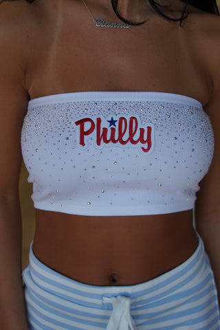 Philly Rhinestoned Bandeau