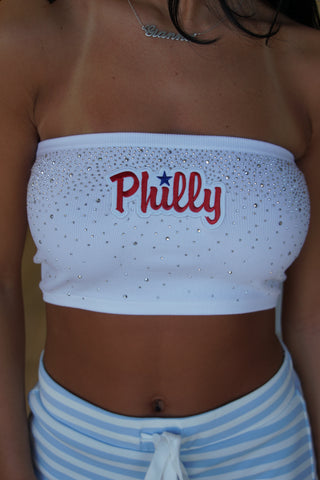 Philly Rhinestoned Bandeau