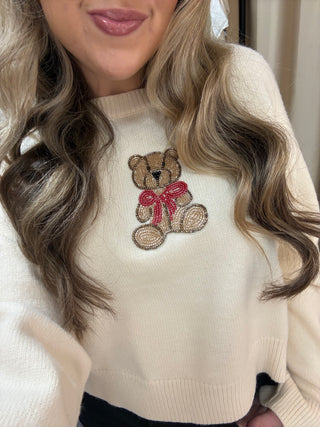 Sleigh Bell Teddy Sweater
