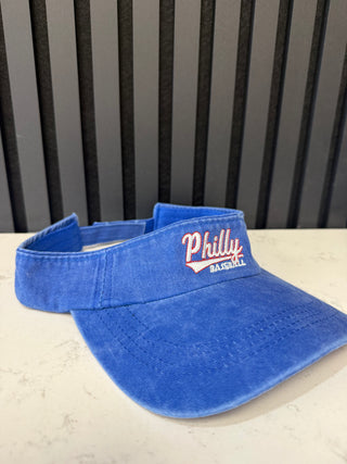 Philly Baseball Blue Visor