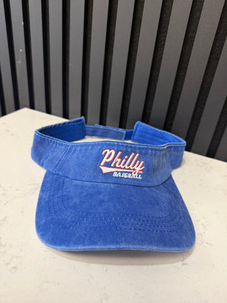 Philly Baseball Blue Visor