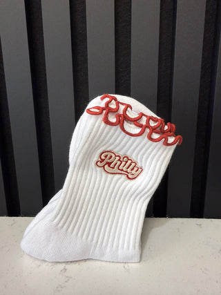 Philly Baseball Ruffle Socks
