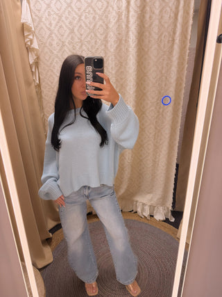 Sunday Blue Sweater