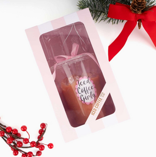 Iced Coffee Girl Ornament