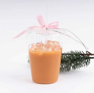 Iced Coffee Girl Ornament