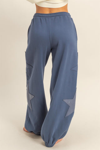 Starburst Joggers - Navy