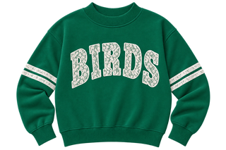 Philly Lace Green Mockneck