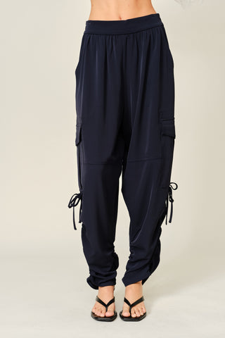 Navy Cargo Jogger Pant