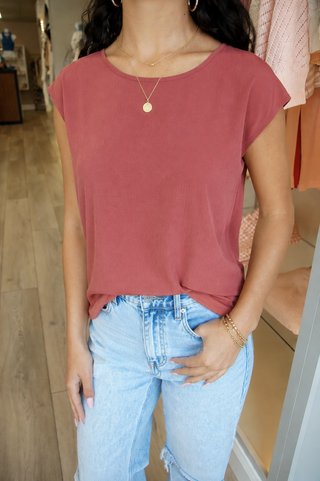 Everyday Staple Blouse: Mulberry
