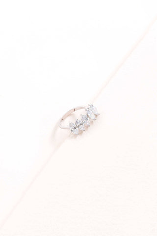 Silver Diamond Ring