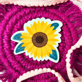 Sunflower Vinyl Decal Sticker