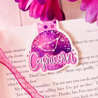 Capricorn Zodiac Sign Magnetic Bookmark