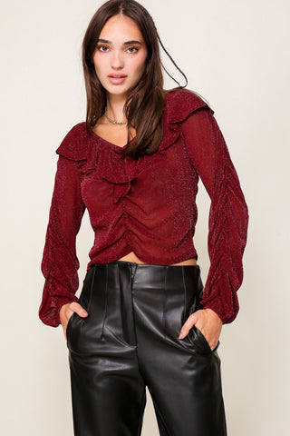 Burgundy Holiday Ruffle Top.jpg