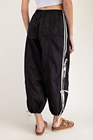 Nylon Black Bow Detail Pant2.jpg