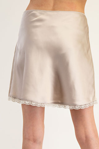 Champagne Lace Mini Skirt2.jpg